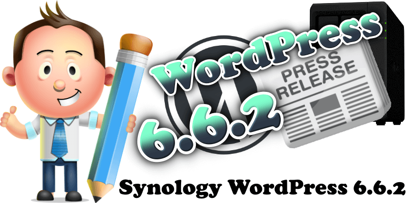 Synology WordPress 6.6.2