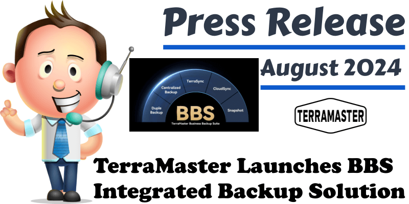 TerraMaster Launches BBS Integrated Backup Solution