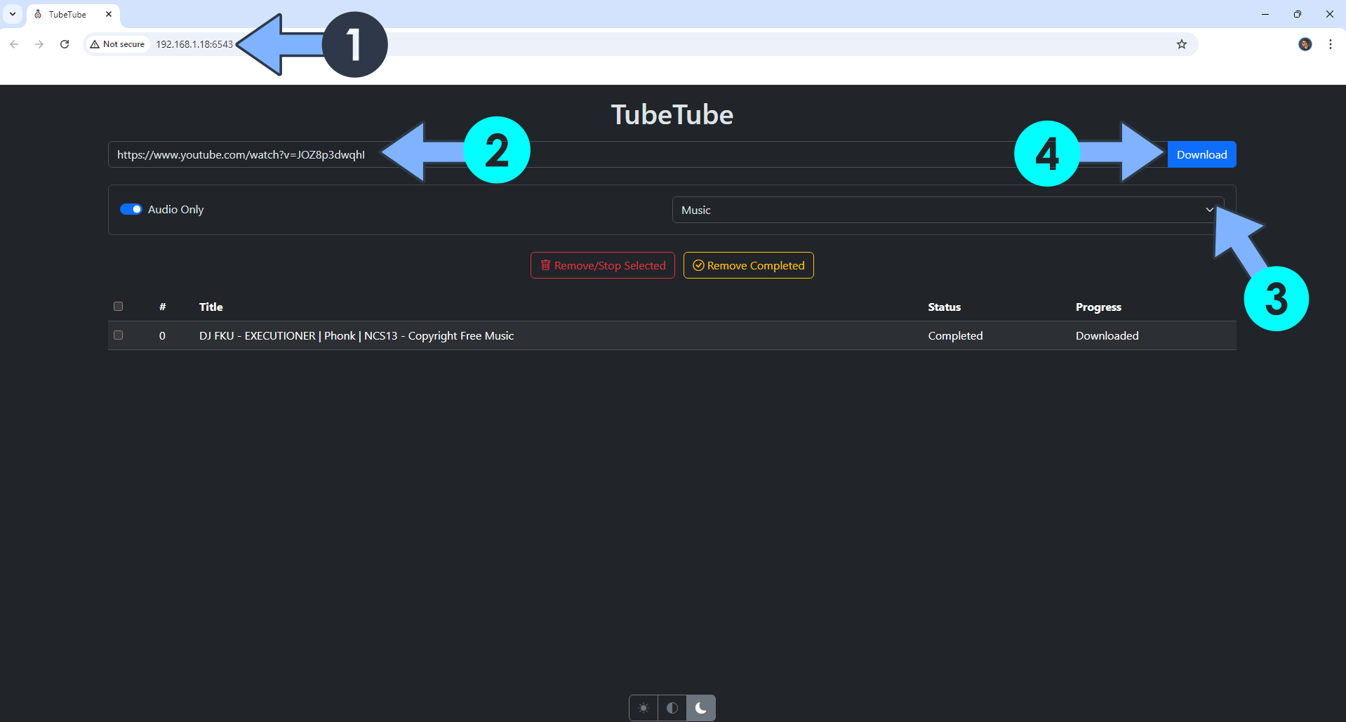 TubeTube Synology NAS Set up 6