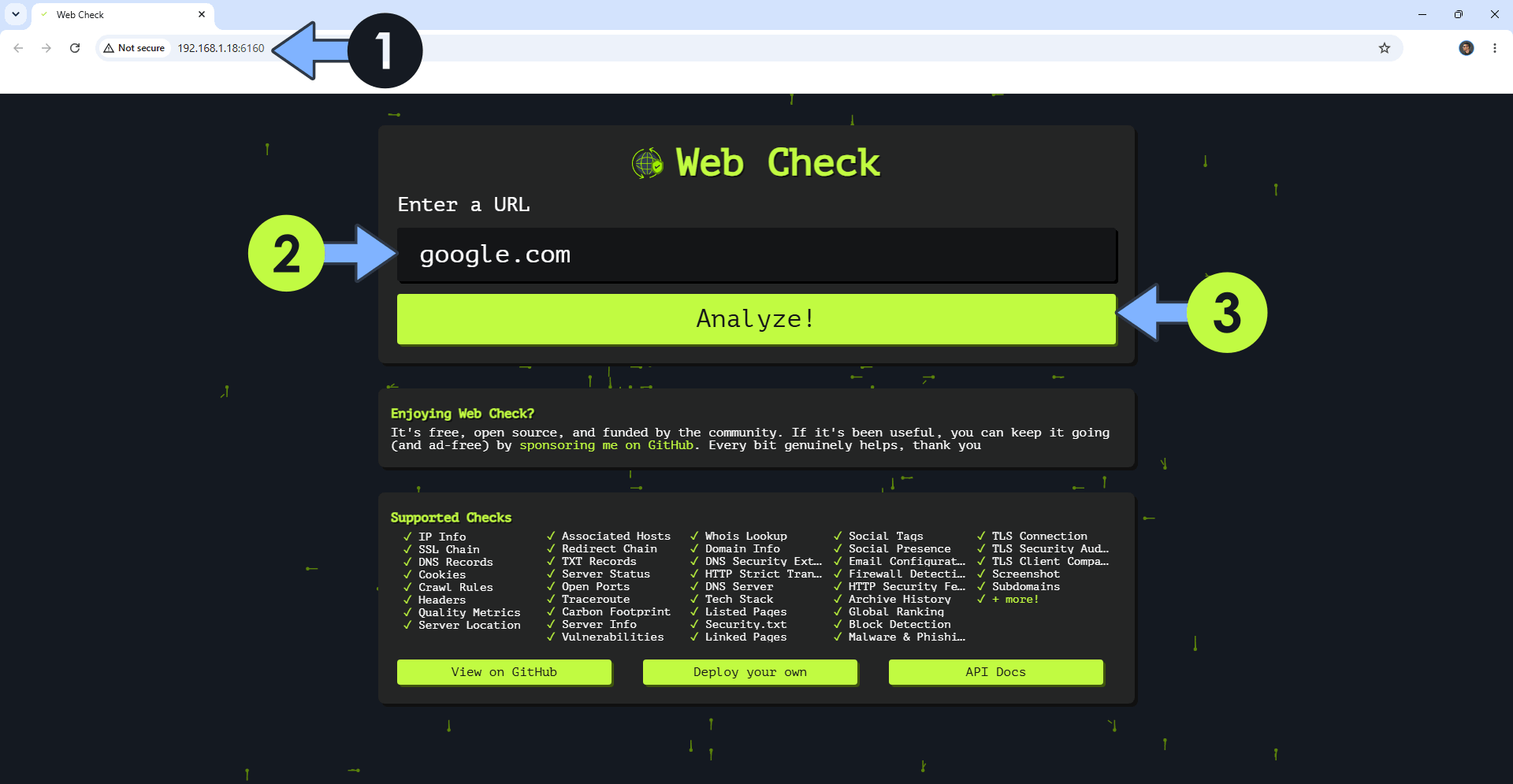 Web Check UGREEN NAS Set up 3 new 2027