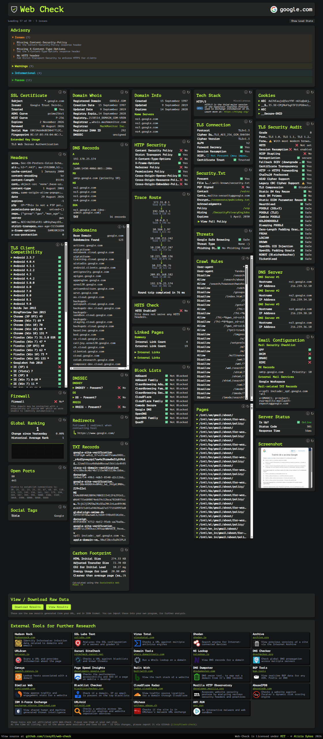 Web Check UGREEN NAS Set up 4 new 2027