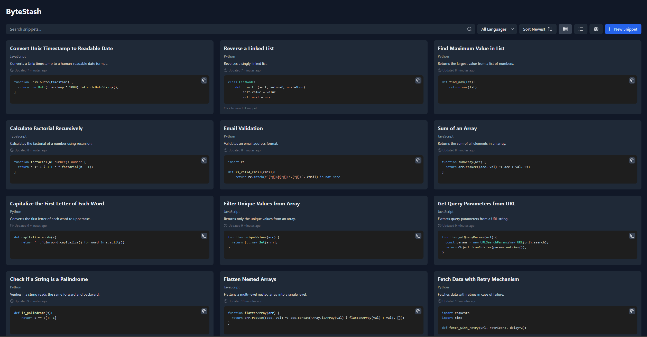 ByteStash Synology NAS Set up 6