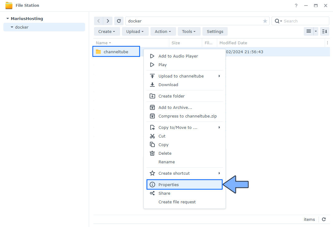 ChannelTube Synology NAS Set up 3