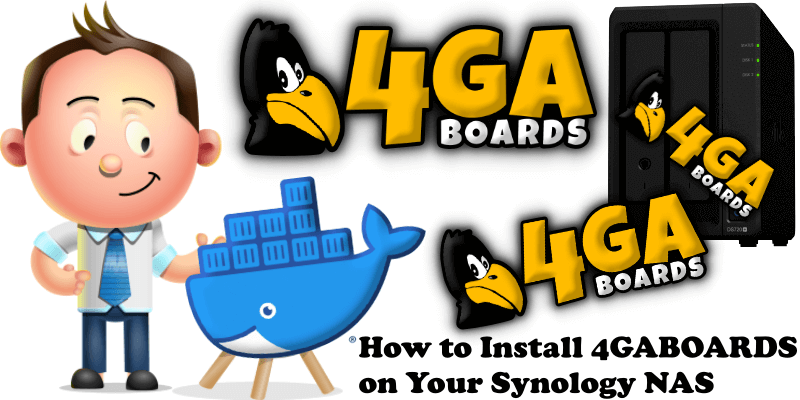 How to Install 4GABOARDS on Your Synology NAS