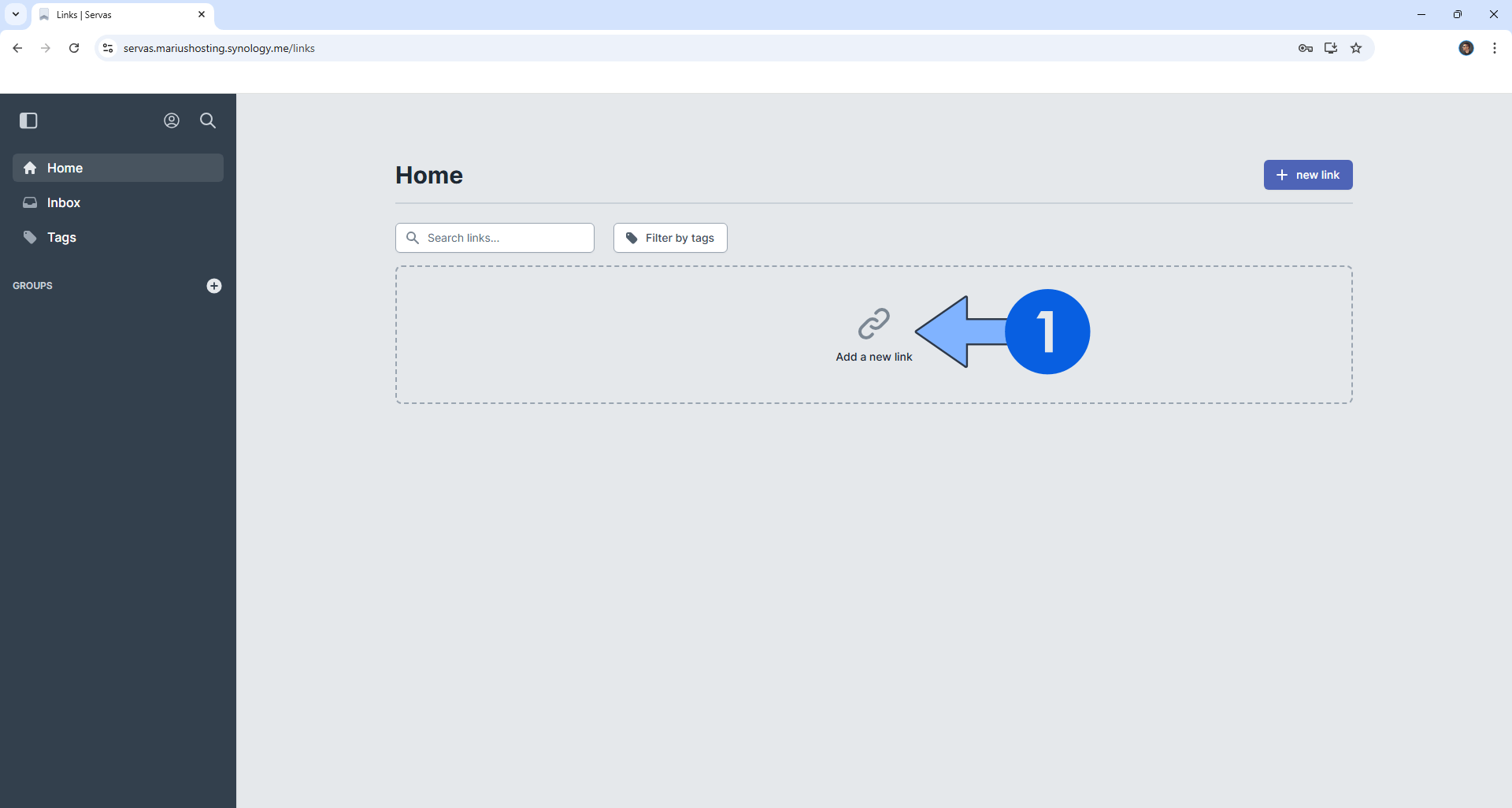 Servas Synology NAS Set up 12