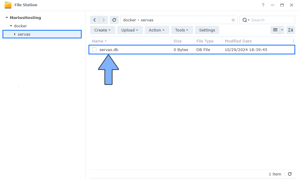 Servas Synology NAS Set up 7