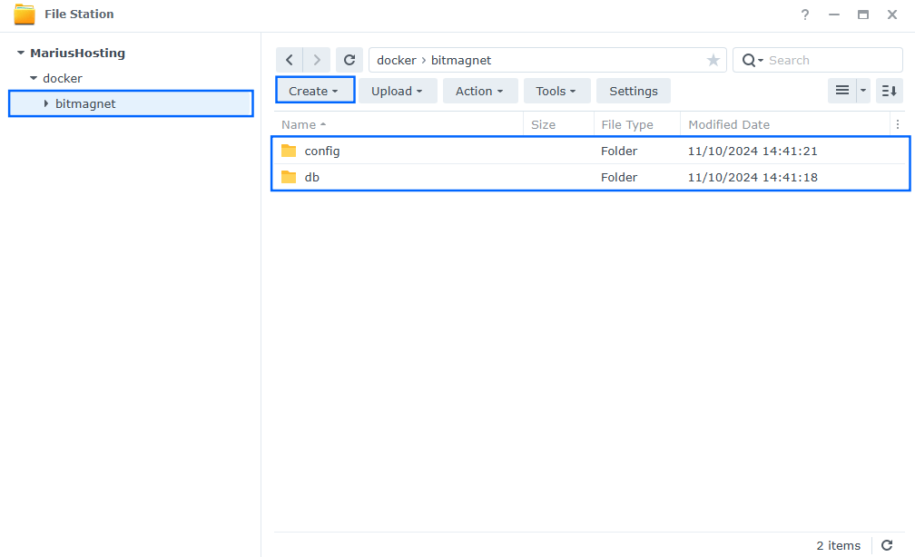 Bitmagnet Synology NAS Set up 2