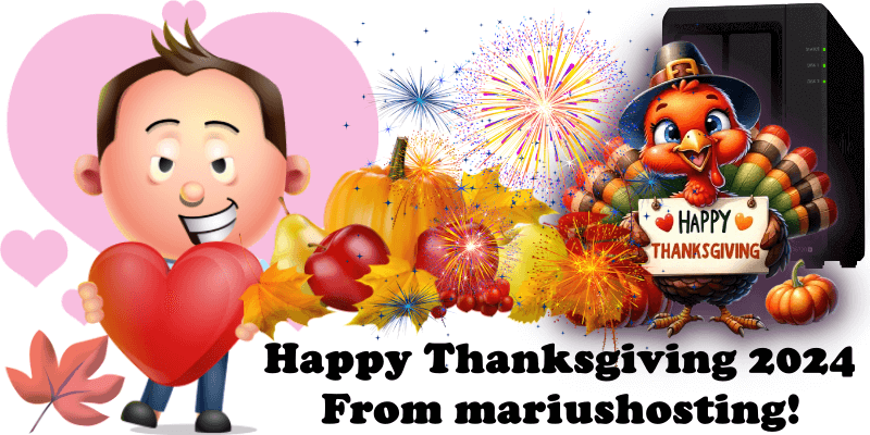 Happy Thanksgiving 2024 From mariushosting!