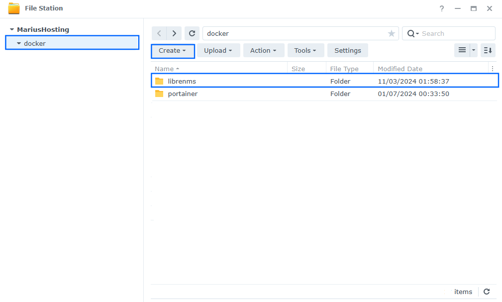 LibreNMS Synology NAS Set up 6