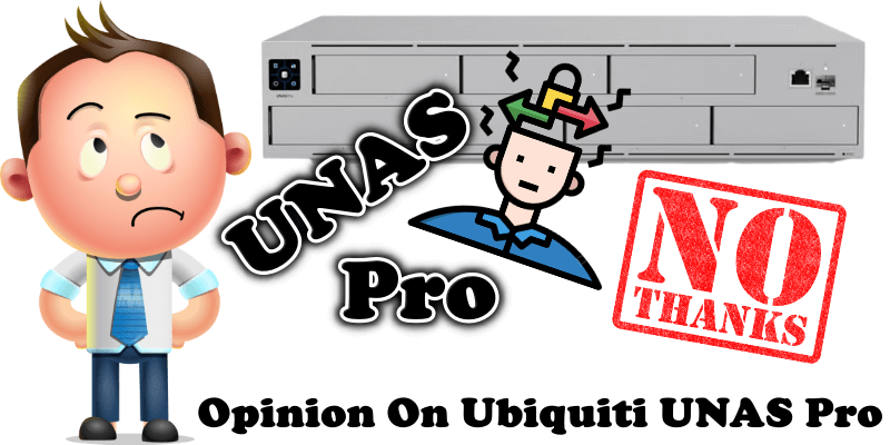 Opinion On Ubiquiti UNAS Pro