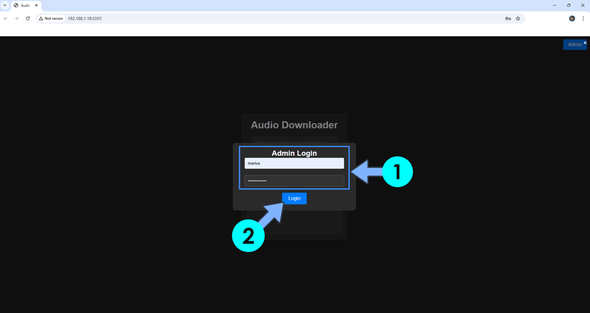 PlaylistDL Synology NAS Set up 6