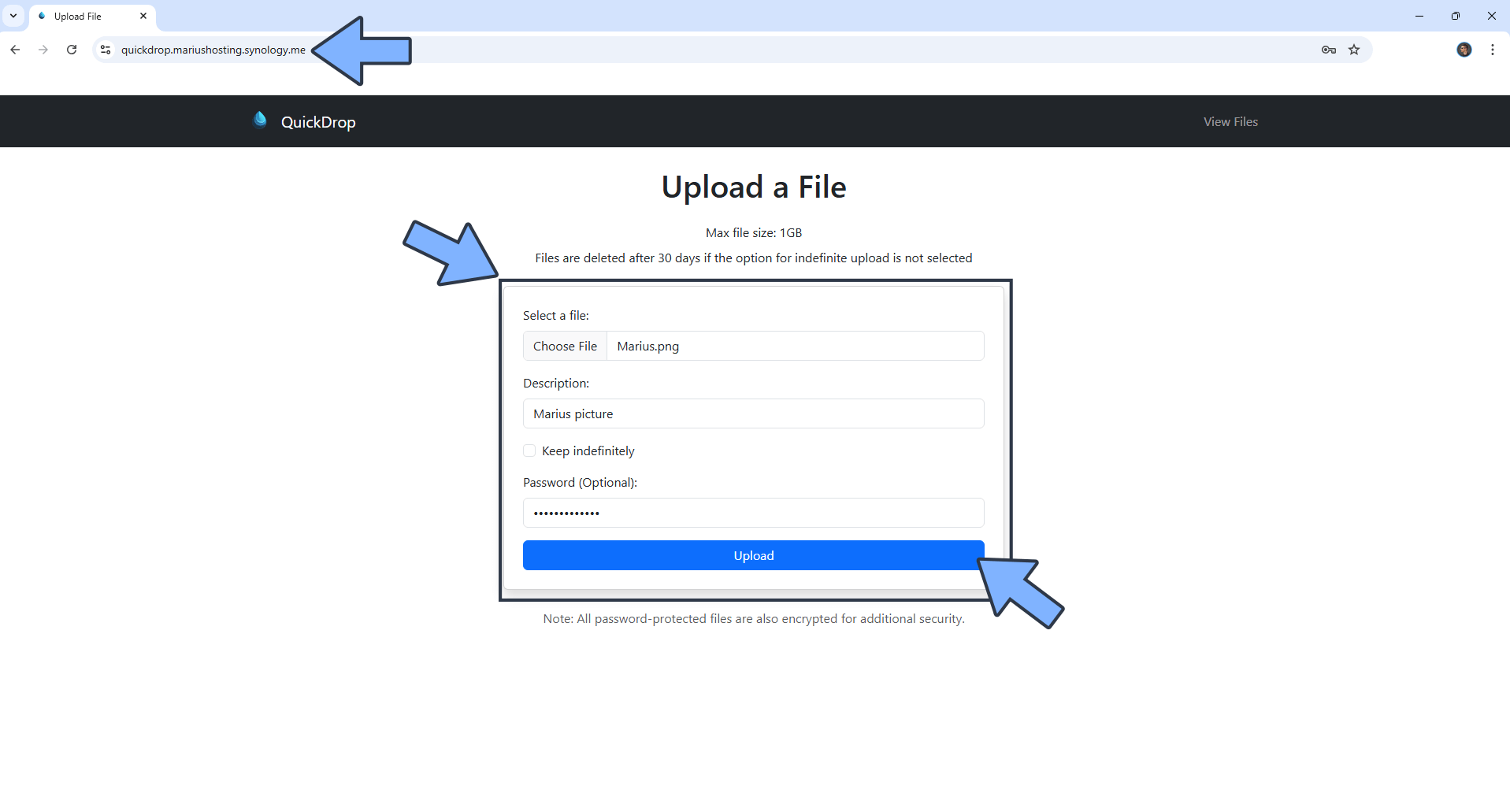 QuickDrop Synology NAS Set up 11