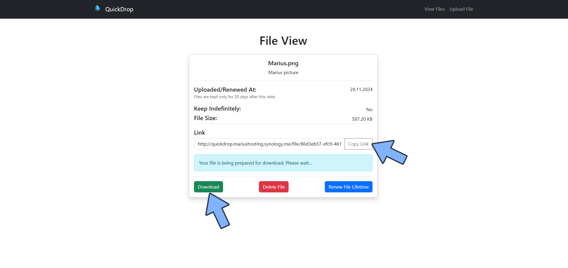 QuickDrop Synology NAS Set up 13