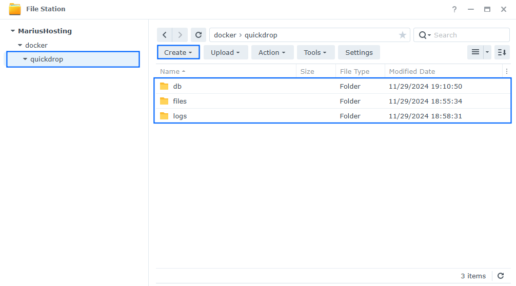 QuickDrop Synology NAS Set up 7