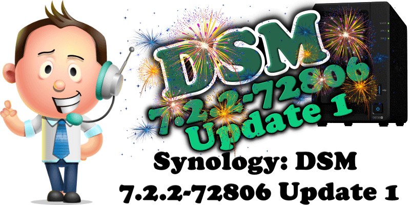 Synology DSM 7.2.2-72806 Update 1