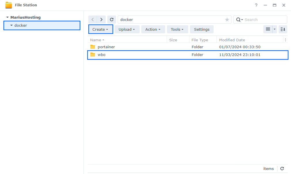 WBO Synology NAS Portainer Set up 1