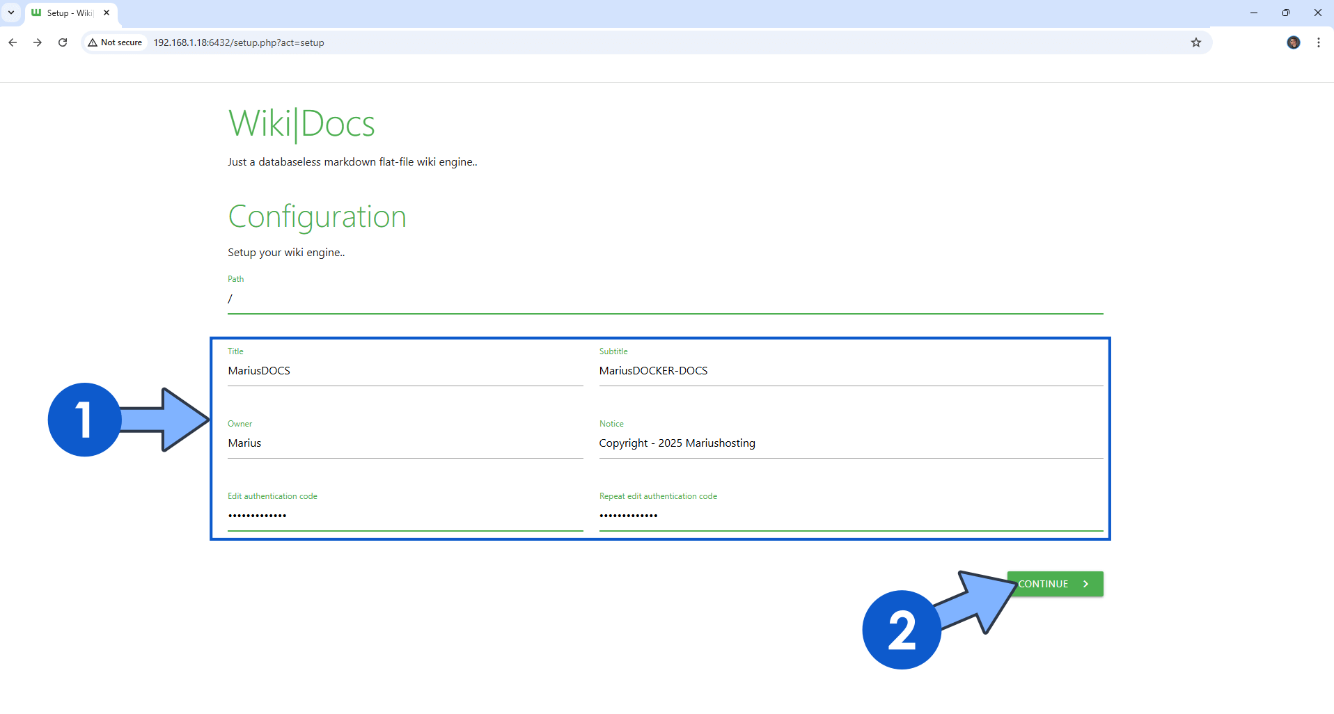 WikiDocs Synology NAS Set up 6