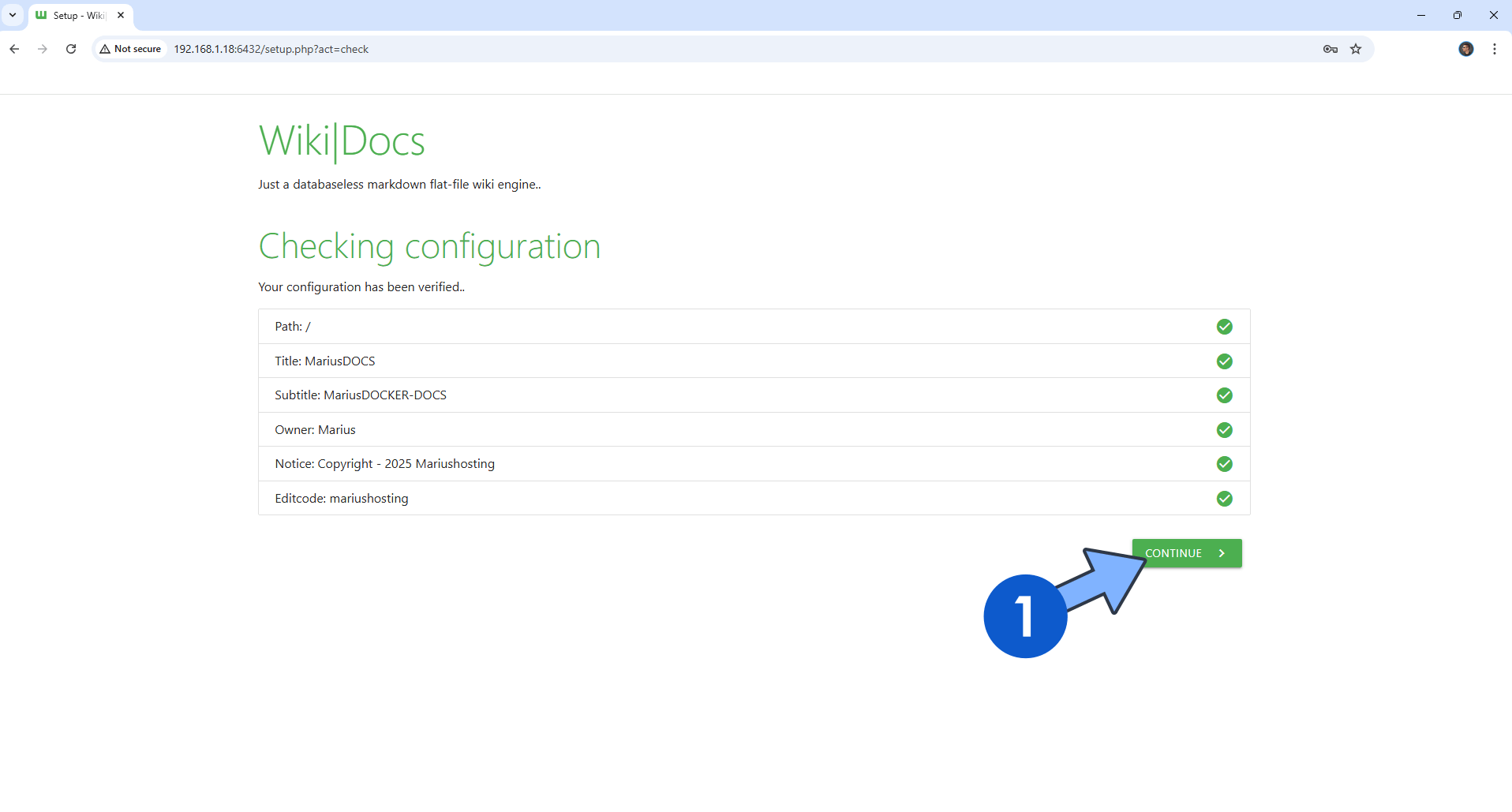 WikiDocs Synology NAS Set up 7