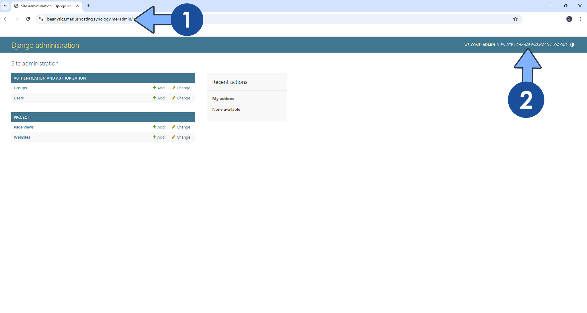 Bearlytics Synology NAS Set up 13