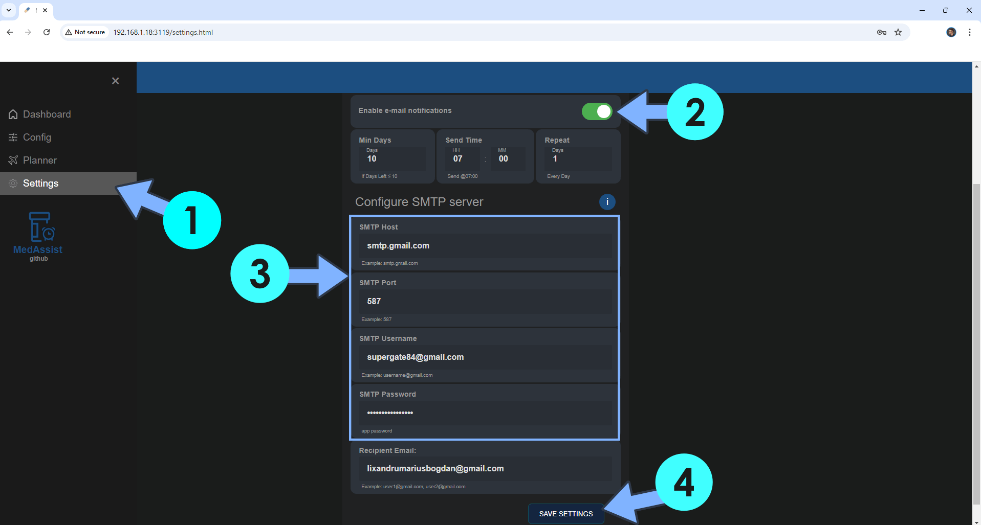 MedAssist Synology NAS Set up 6