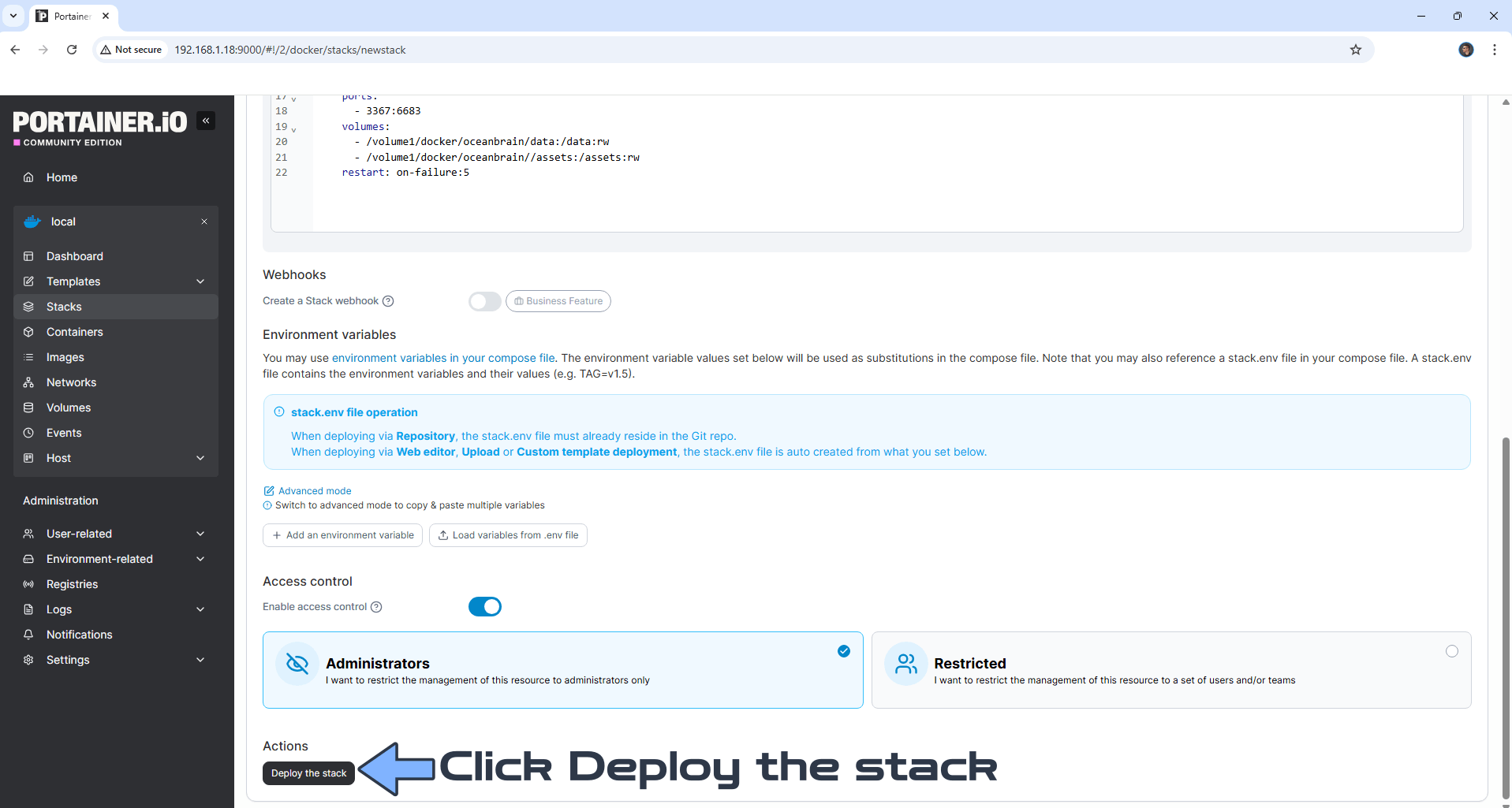 Ocean Brain Synology NAS Set up 4 new 2026