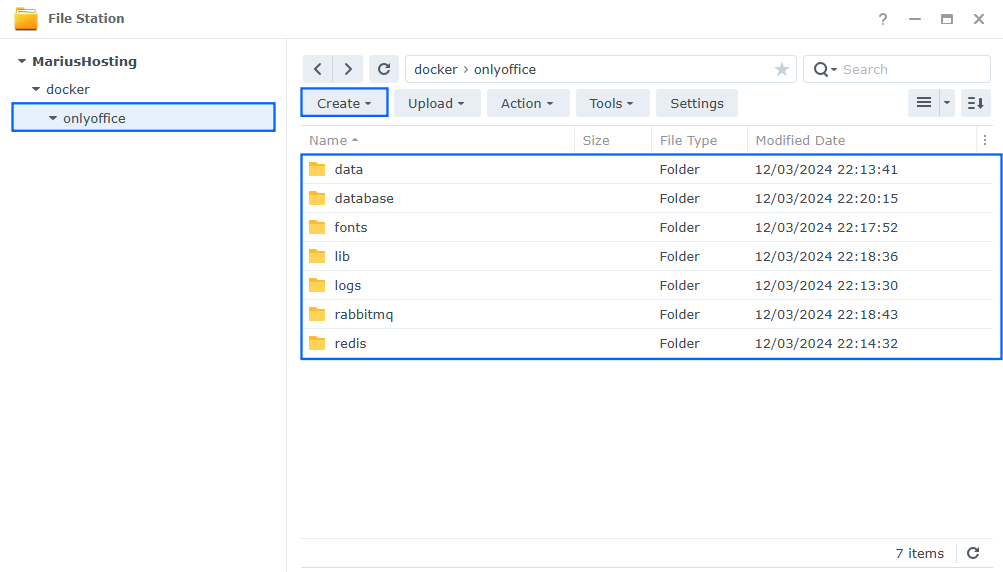 OnlyOffice Synology NAS Portainer Set up 2