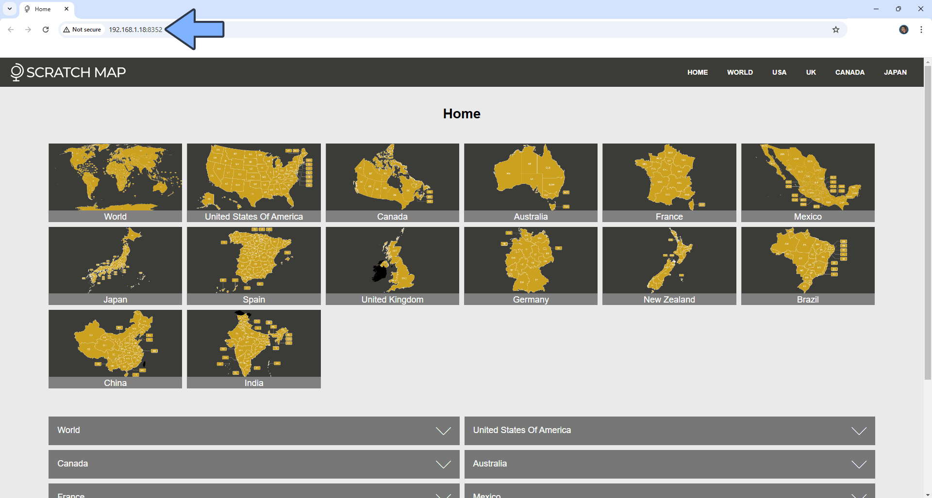 Scratch Map Synology NAS Set up 5