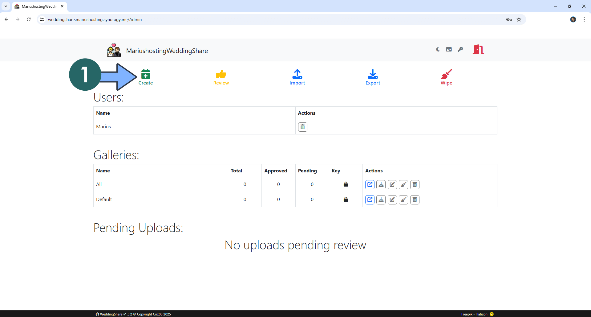 Wedding Share Synology NAS Set up 11 new 2025