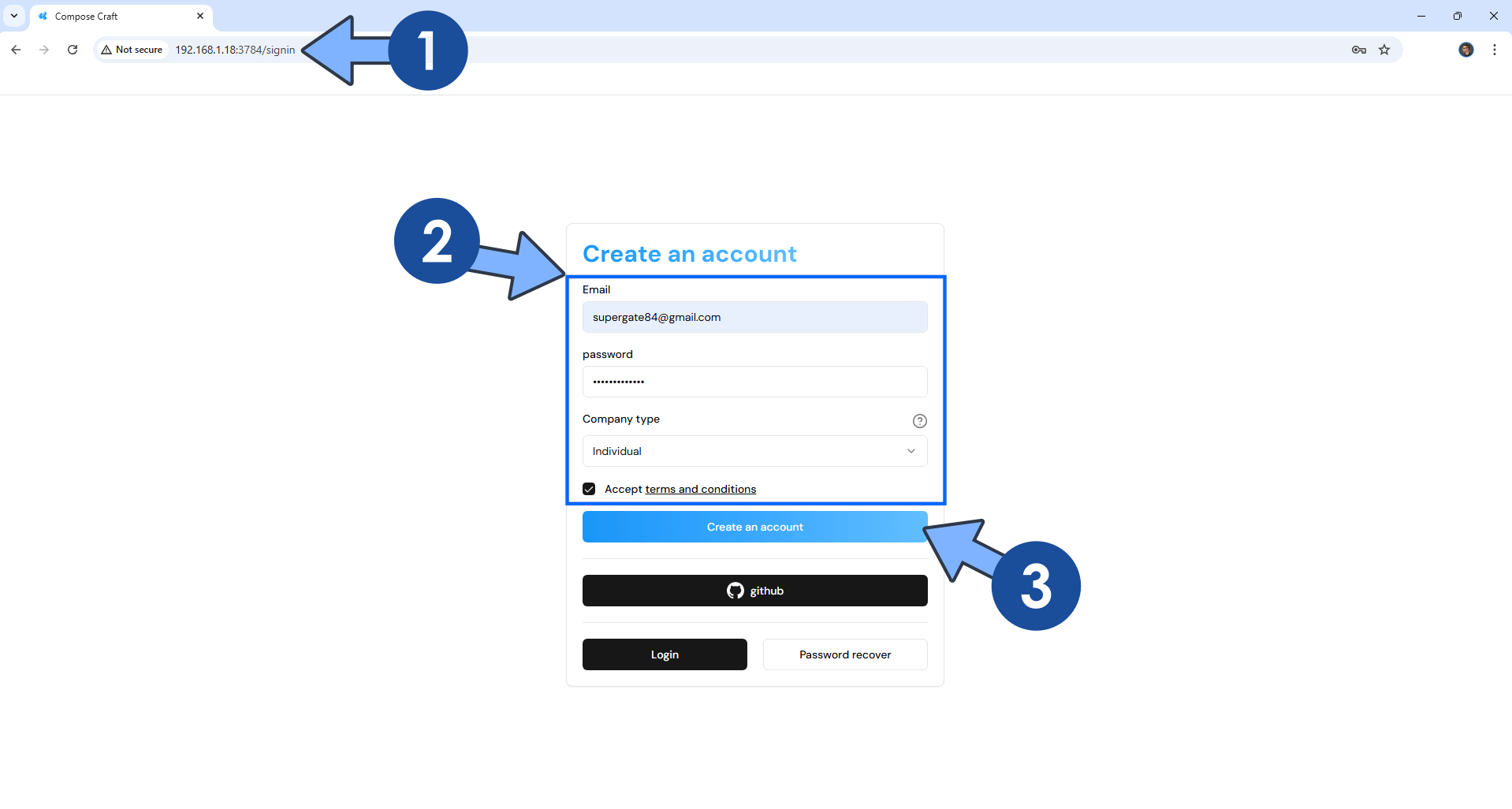 Compose Craft Synology NAS Set up 5