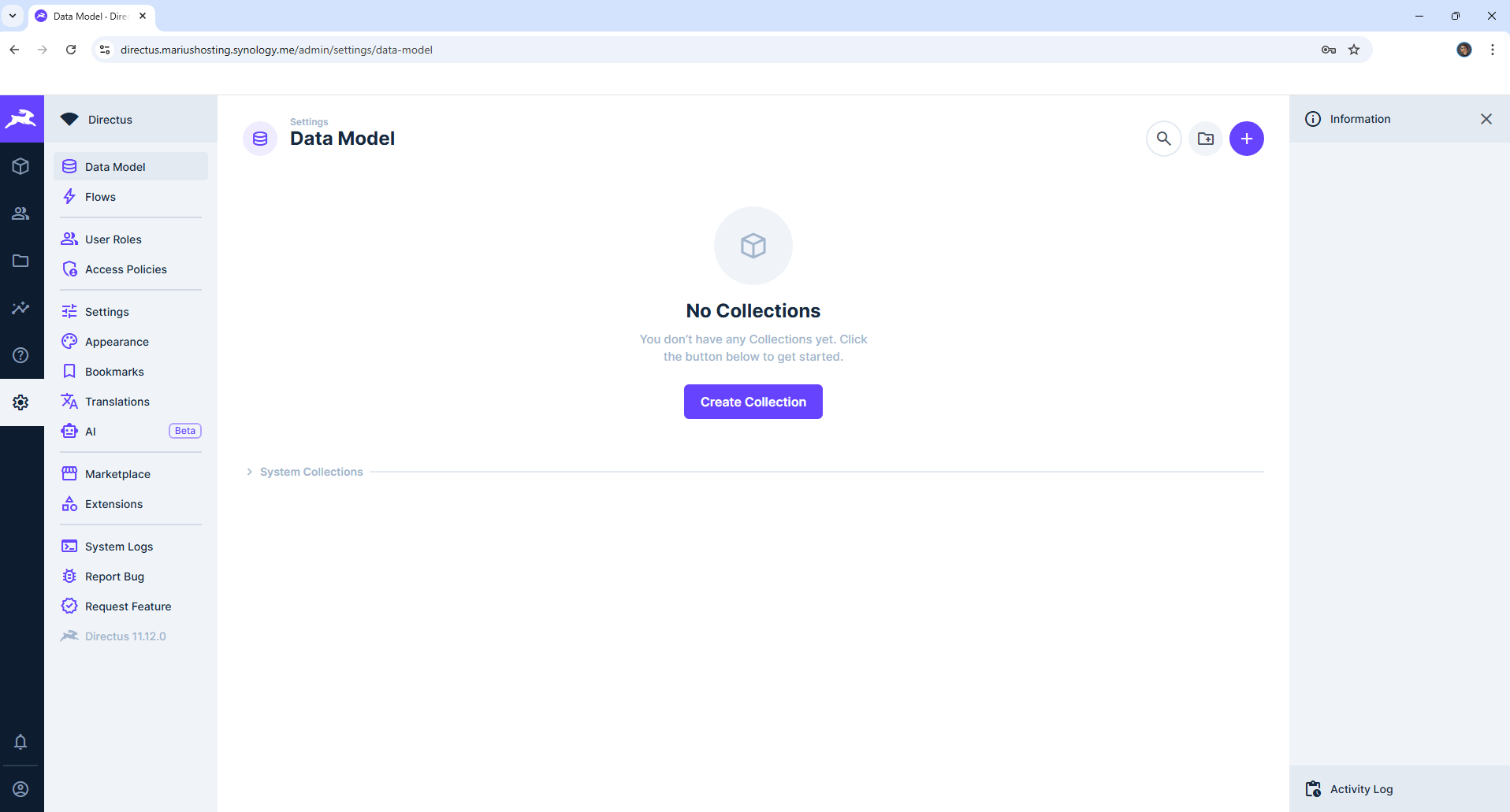 Directus Synology NAS Set up 16 new 2026