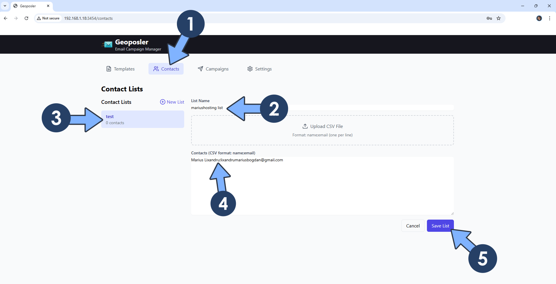 Geoposler Synology NAS Set up 6