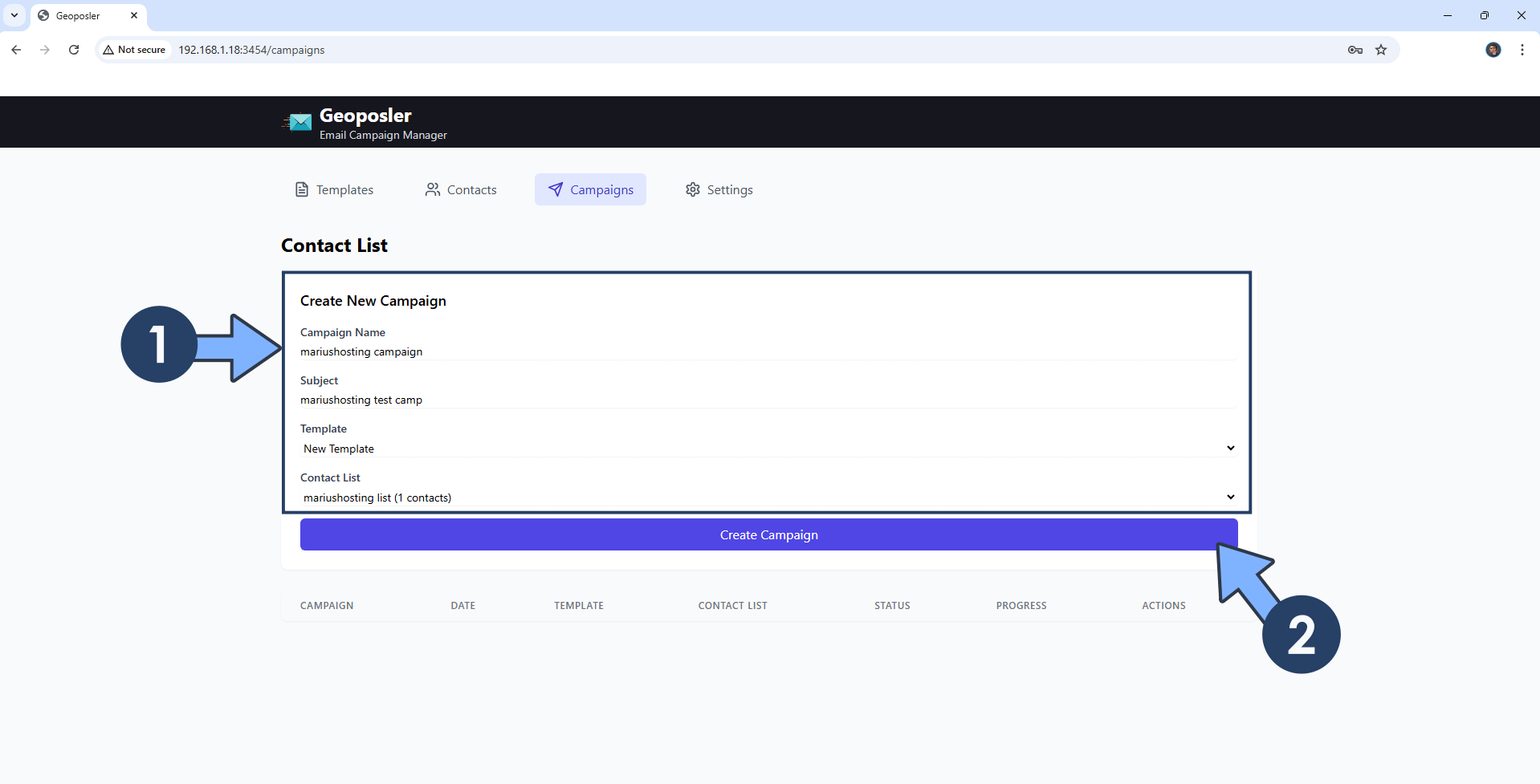 Geoposler Synology NAS Set up 8