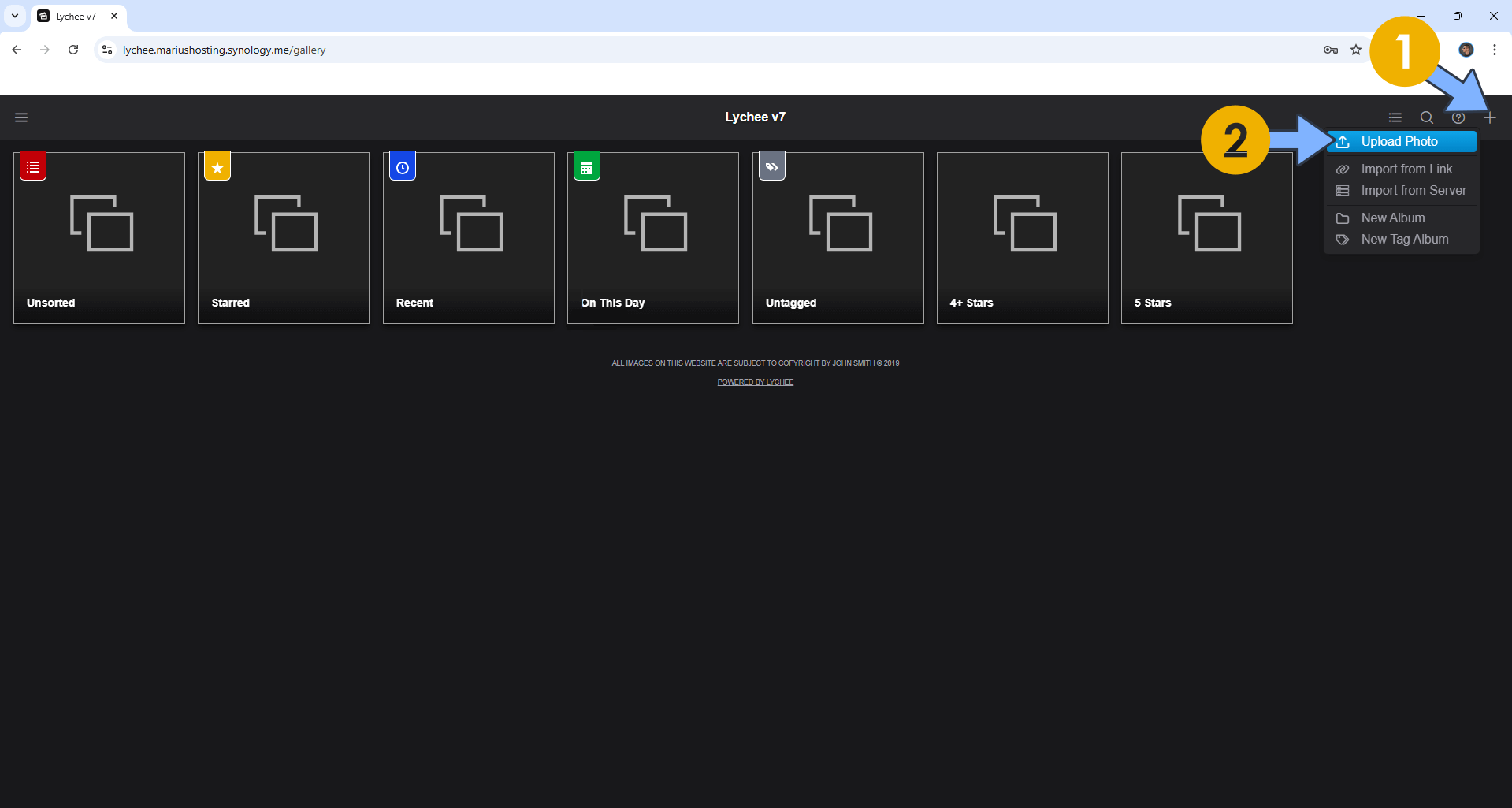 Lychee Synology NAS Set up 13 new 2031