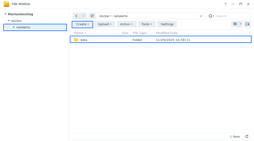 NetAlertX Synology NAS Set up 1 new 2026