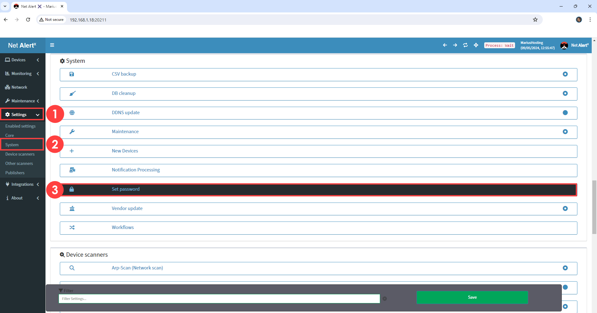 NetAlertX Synology NAS Set up 11 new 2027