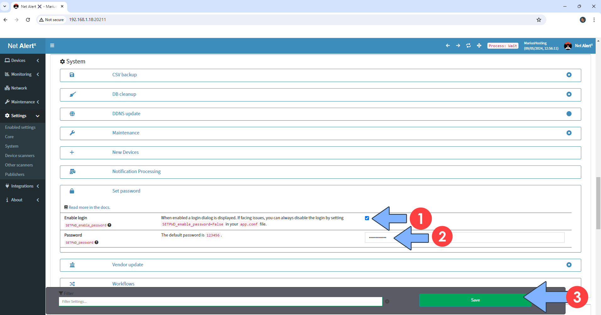 NetAlertX Synology NAS Set up 12 new 2027