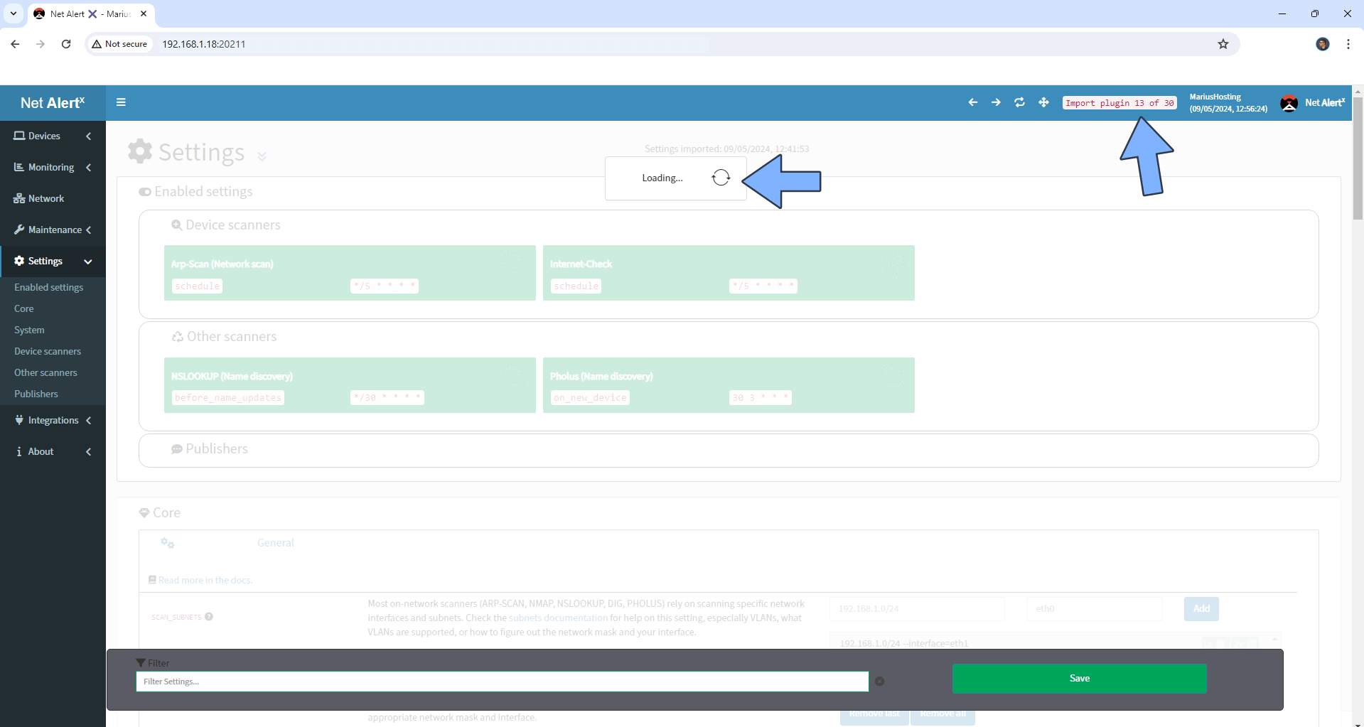 NetAlertX Synology NAS Set up 13 new 2027