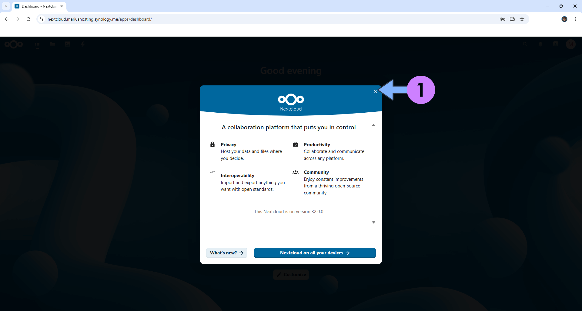 Nextcloud Synology NAS Set up 11 new 2030