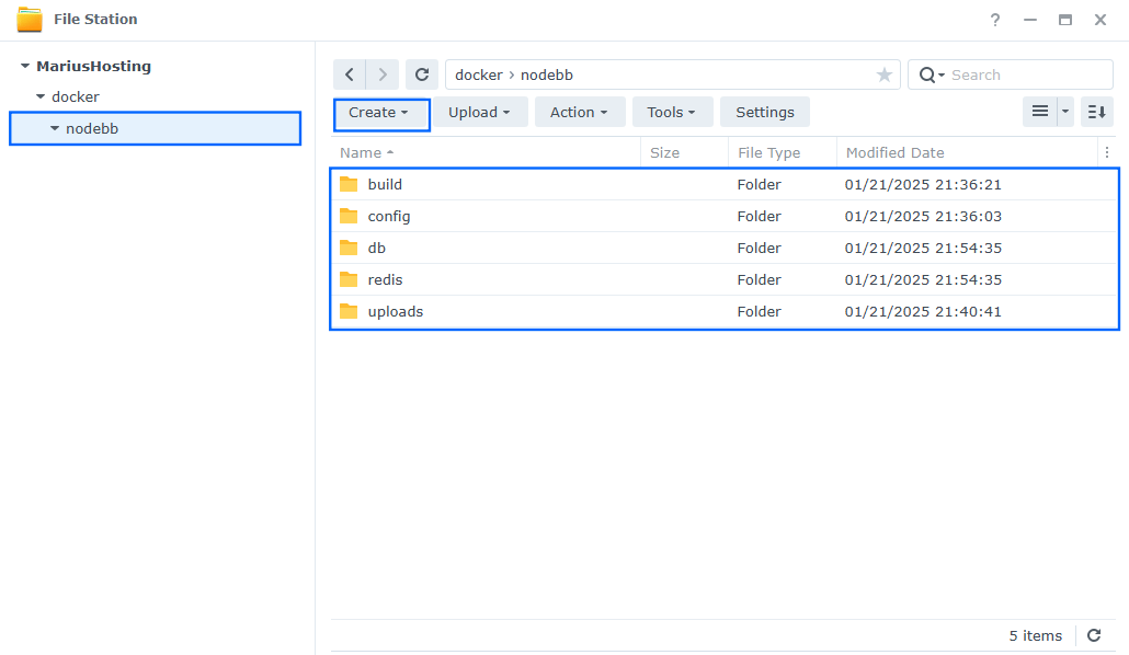 NodeBB Synology NAS Set up 7