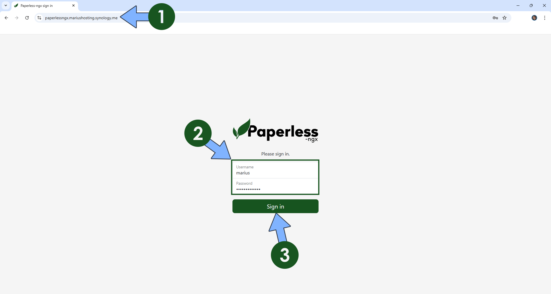 PaperlessNGX on Your Synology NAS With MariaDB STEP 10 new 2029