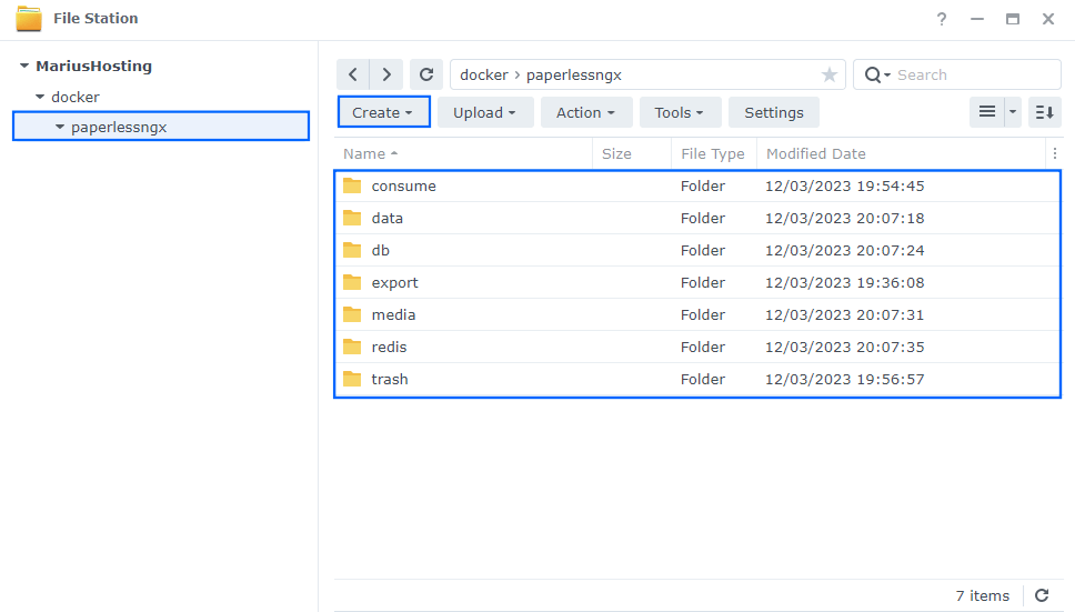 Paperlessngx Synology NAS Set up 2 new 2027