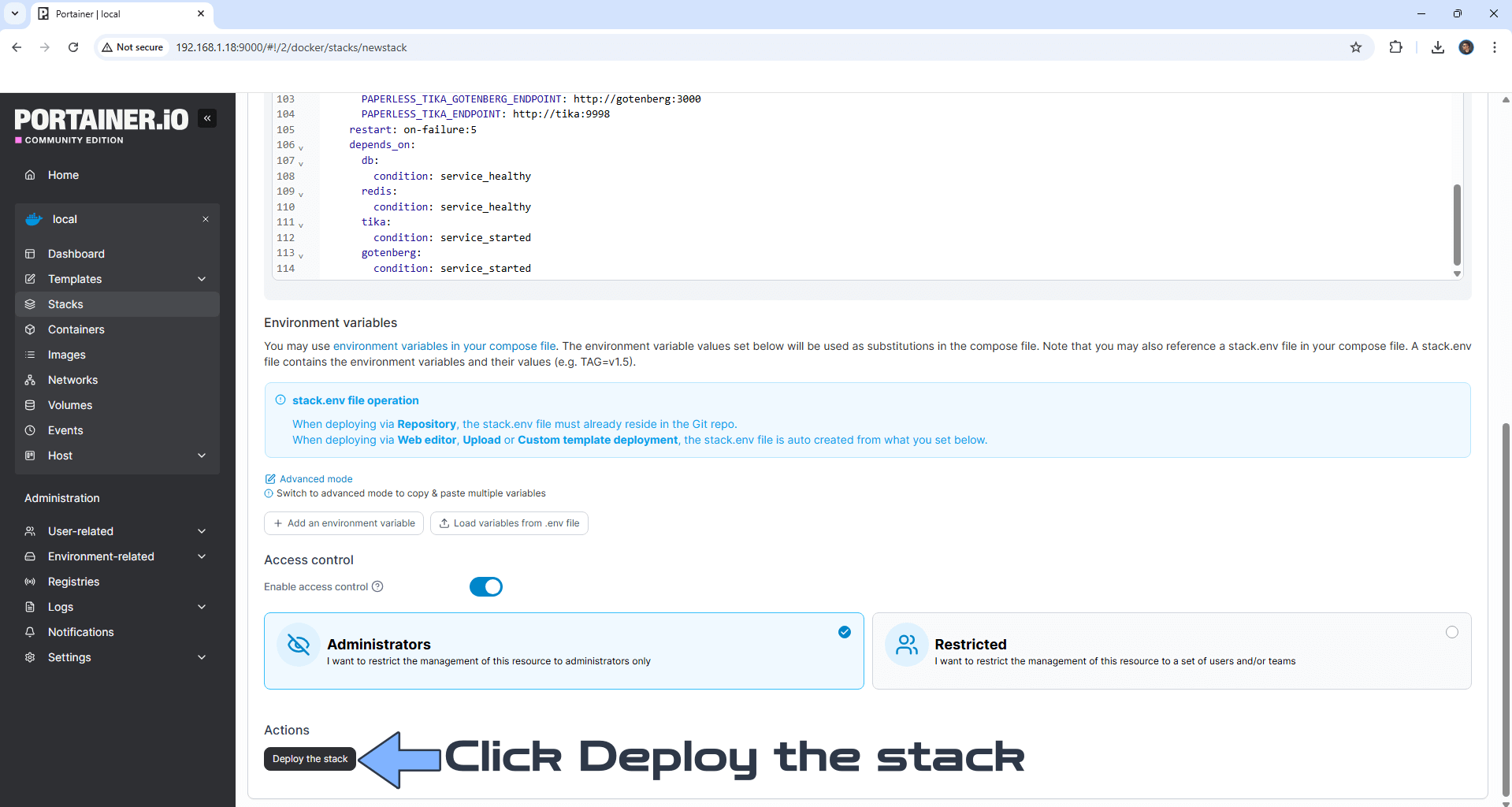 Paperlessngx office UGREEN NAS Set up 4 new 2029