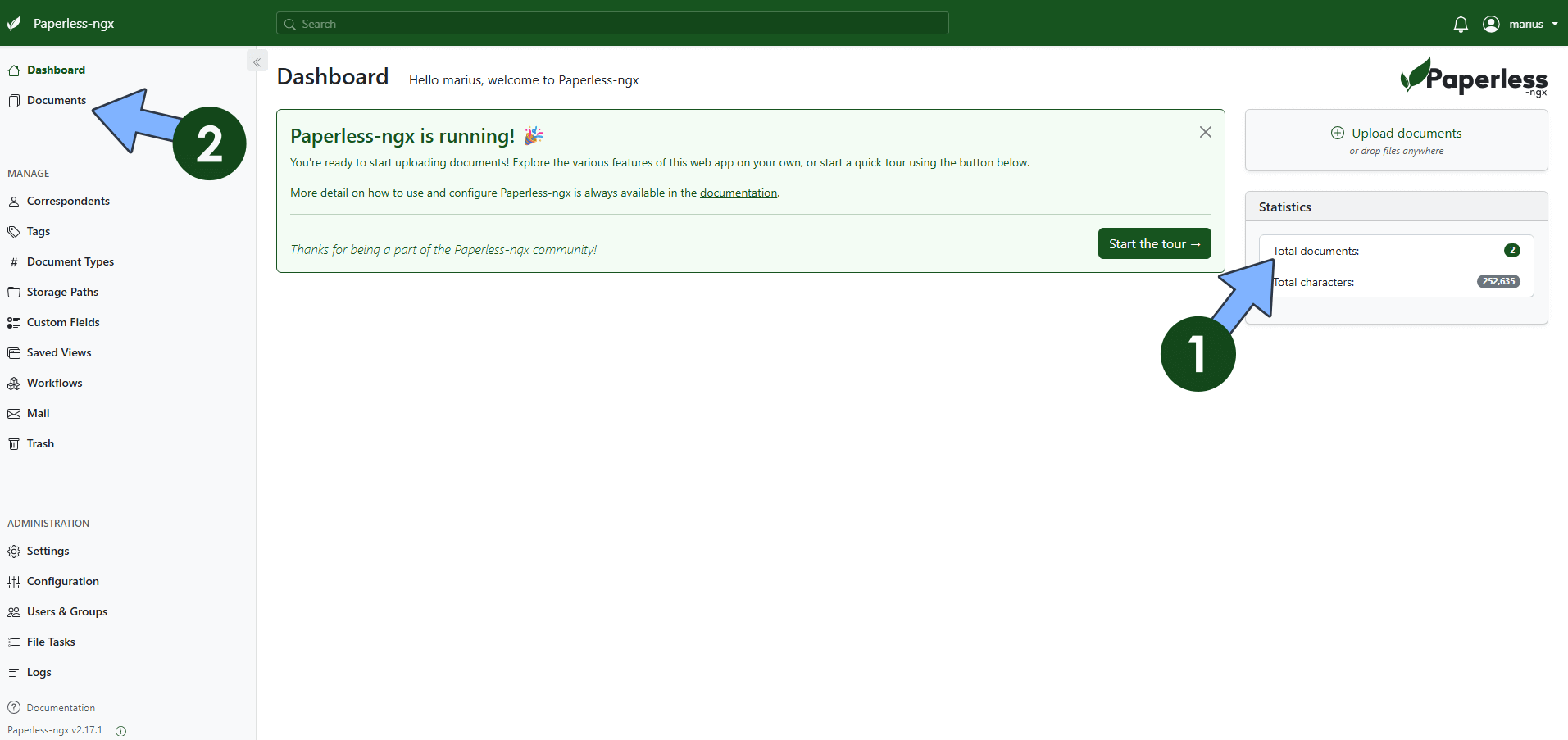 Paperlessngx office UGREEN NAS Set up 8 new 2028