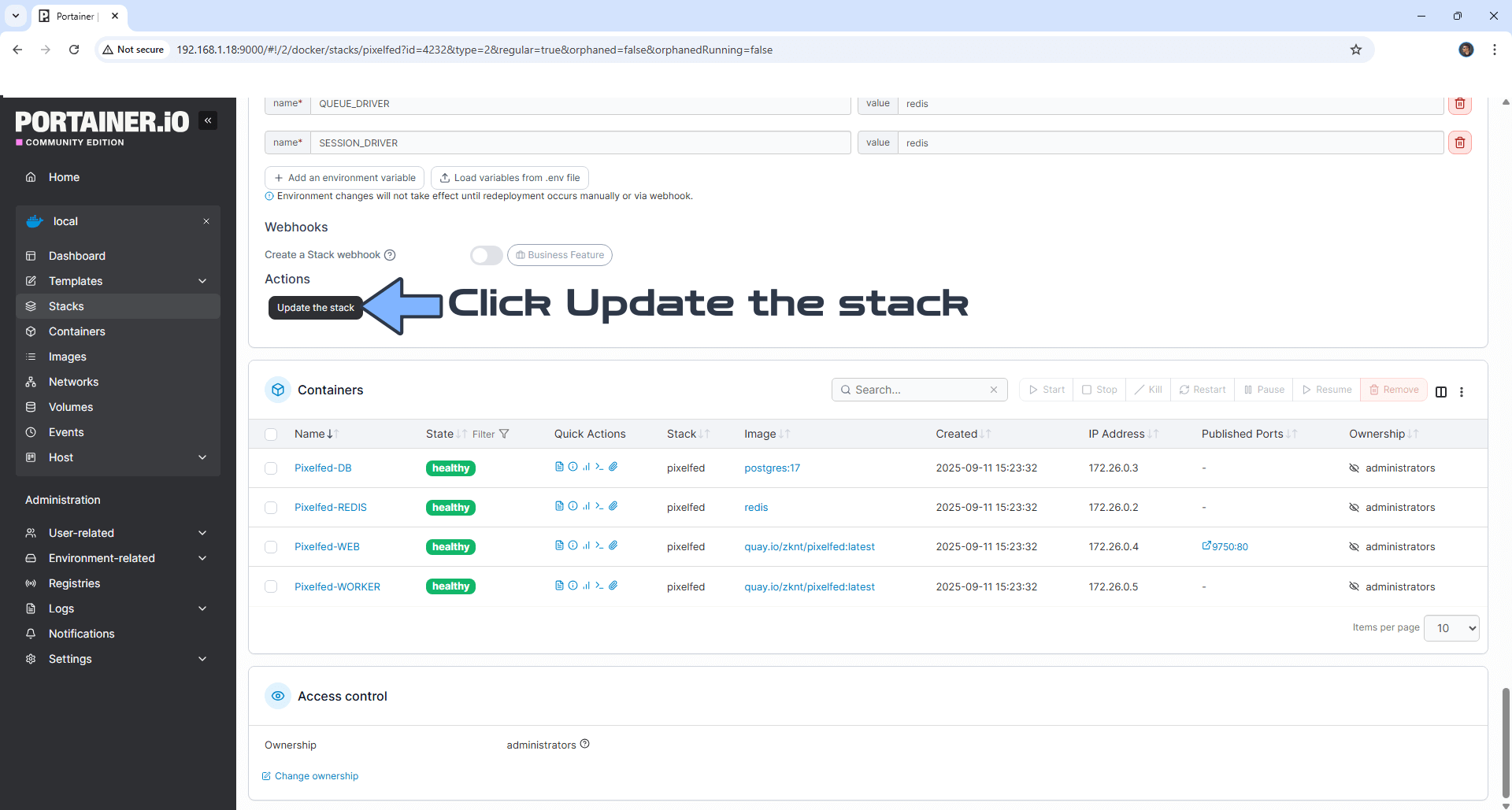 Pixelfed Synology NAS Set up 38 new 2026