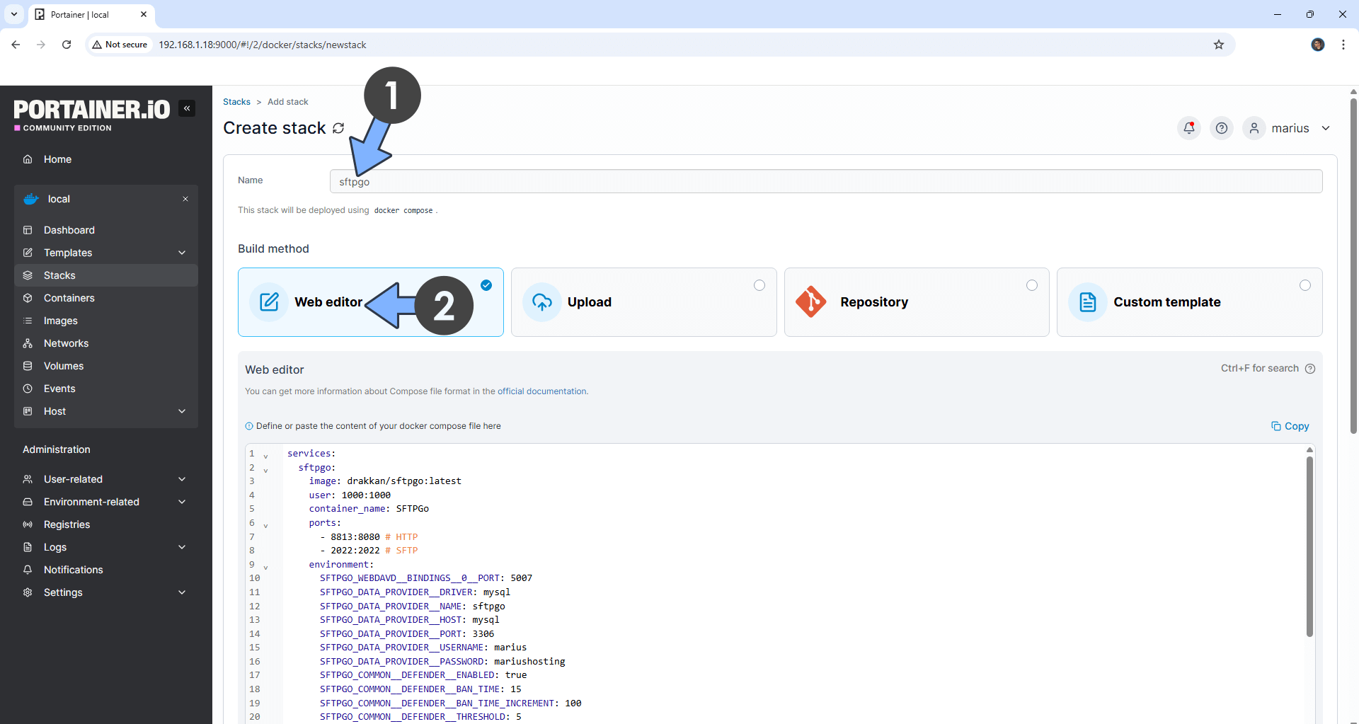 SFTPGo Synology NAS Set up 8 new 2027