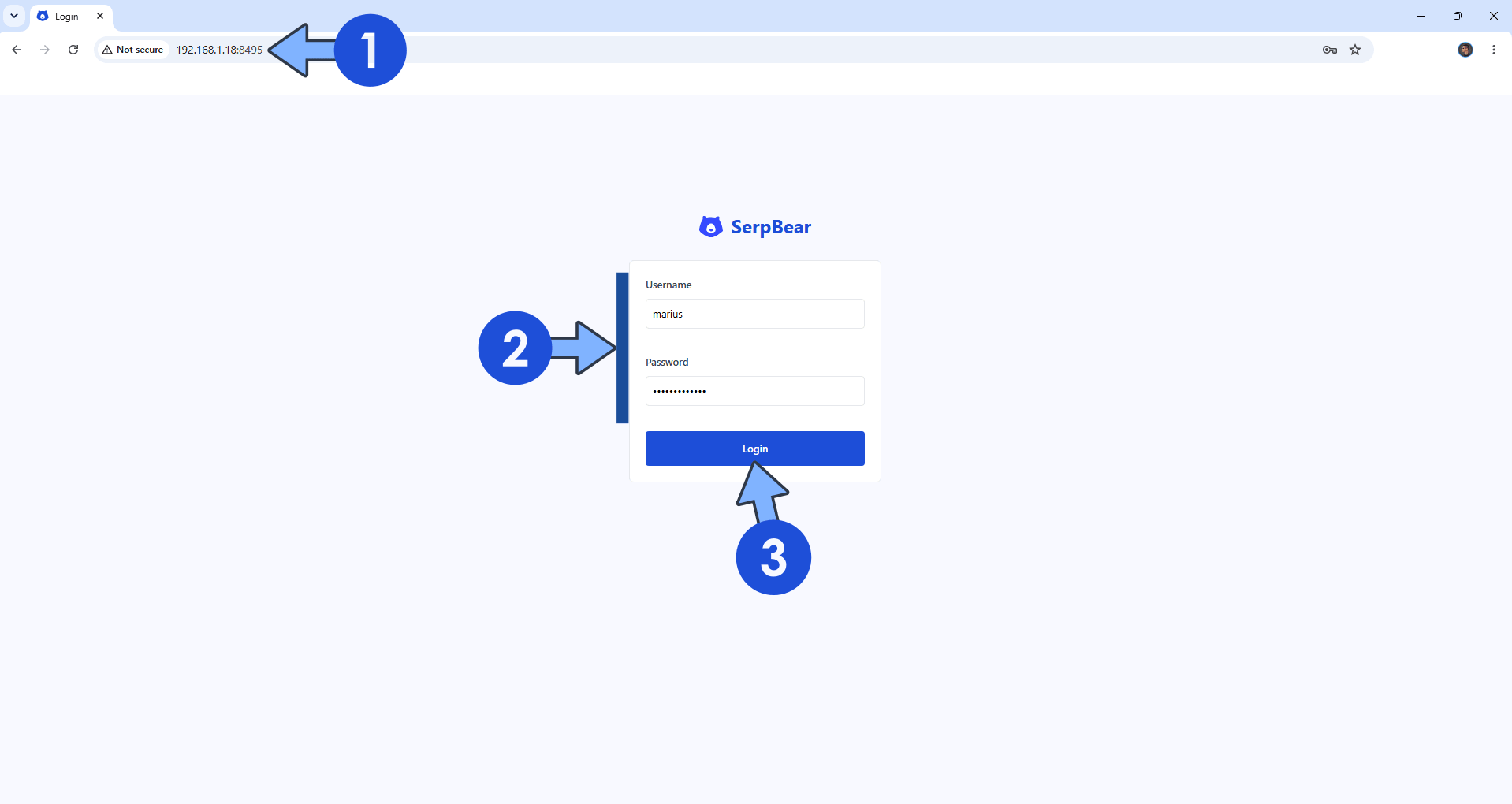 SerpBear Synology NAS Set up 4 new 2027