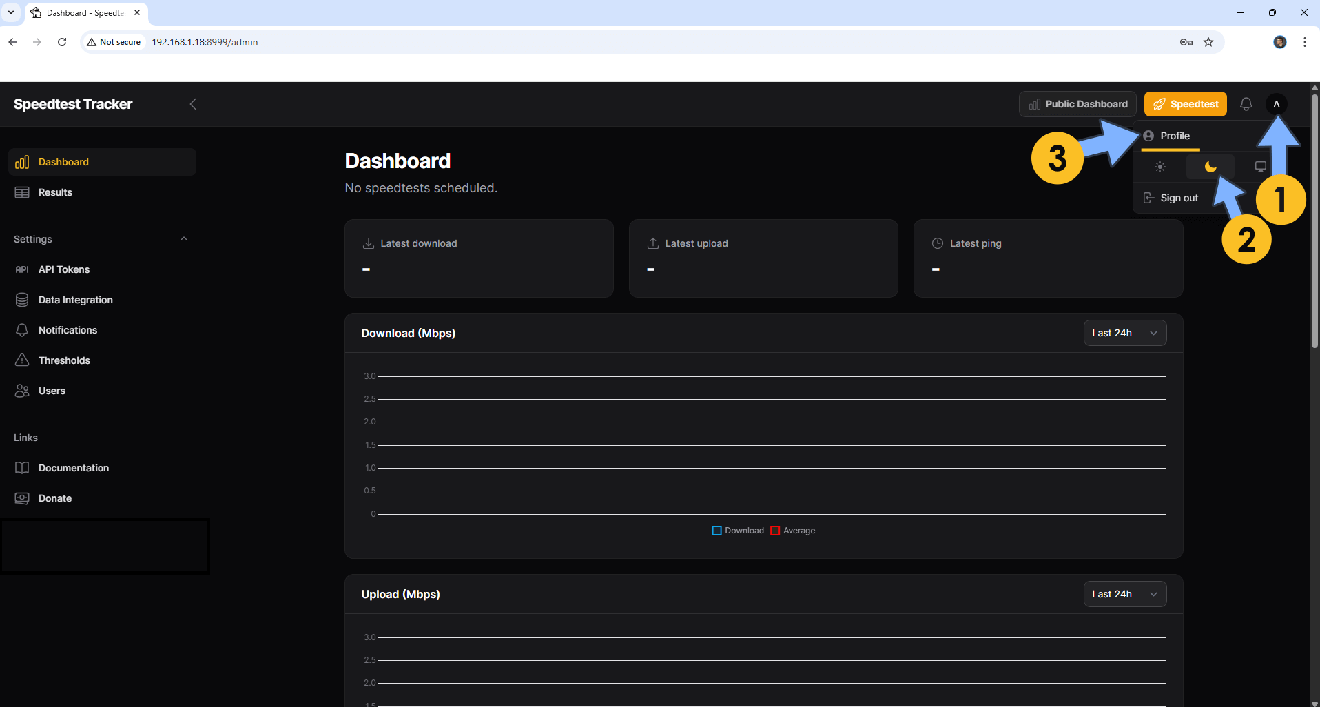 Speedtest Tracker Synology NAS PostgreSQL Set up 6 new 2028