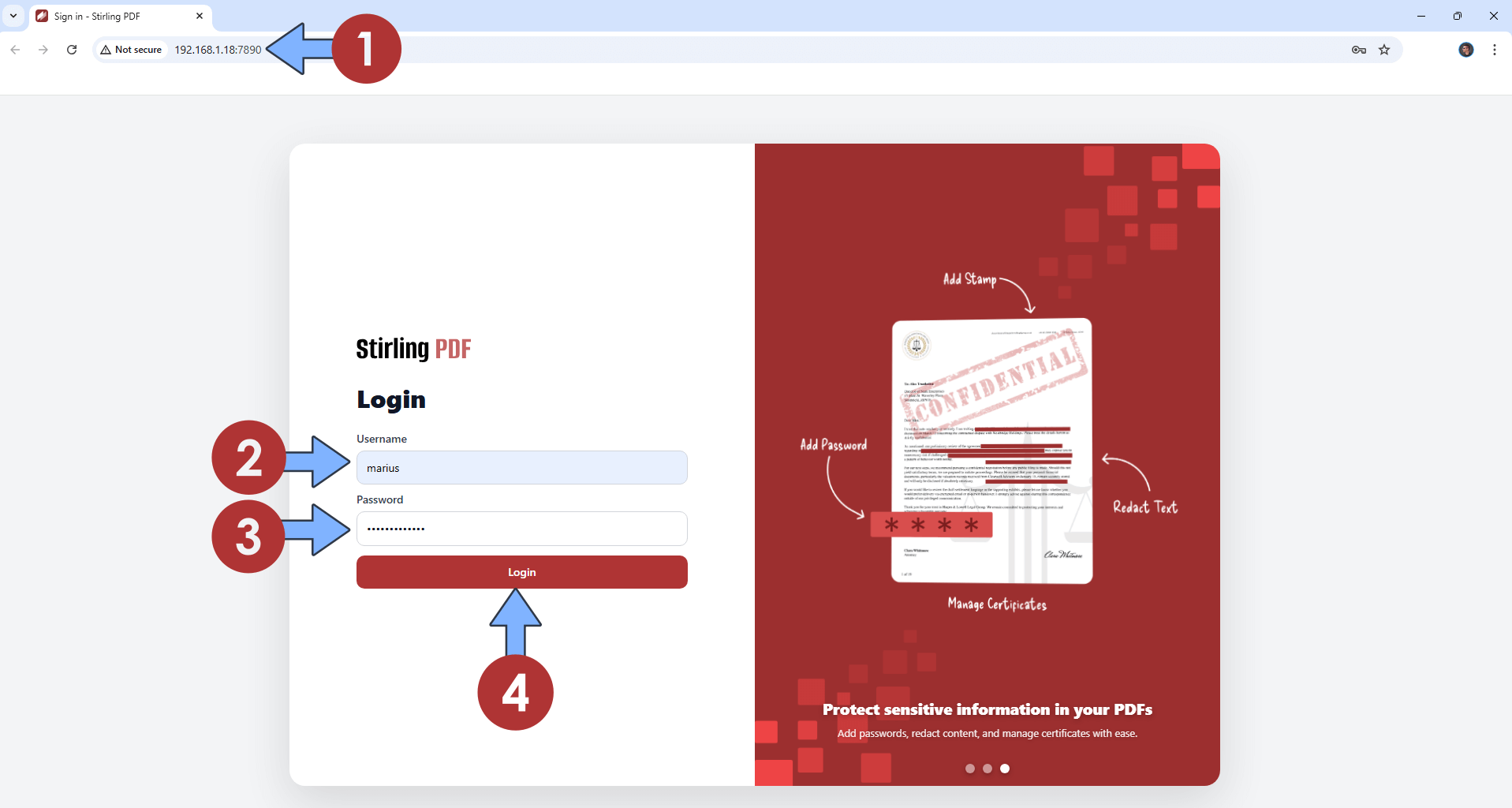 Stirling PDF UGREEN NAS Set up 6 new 2029