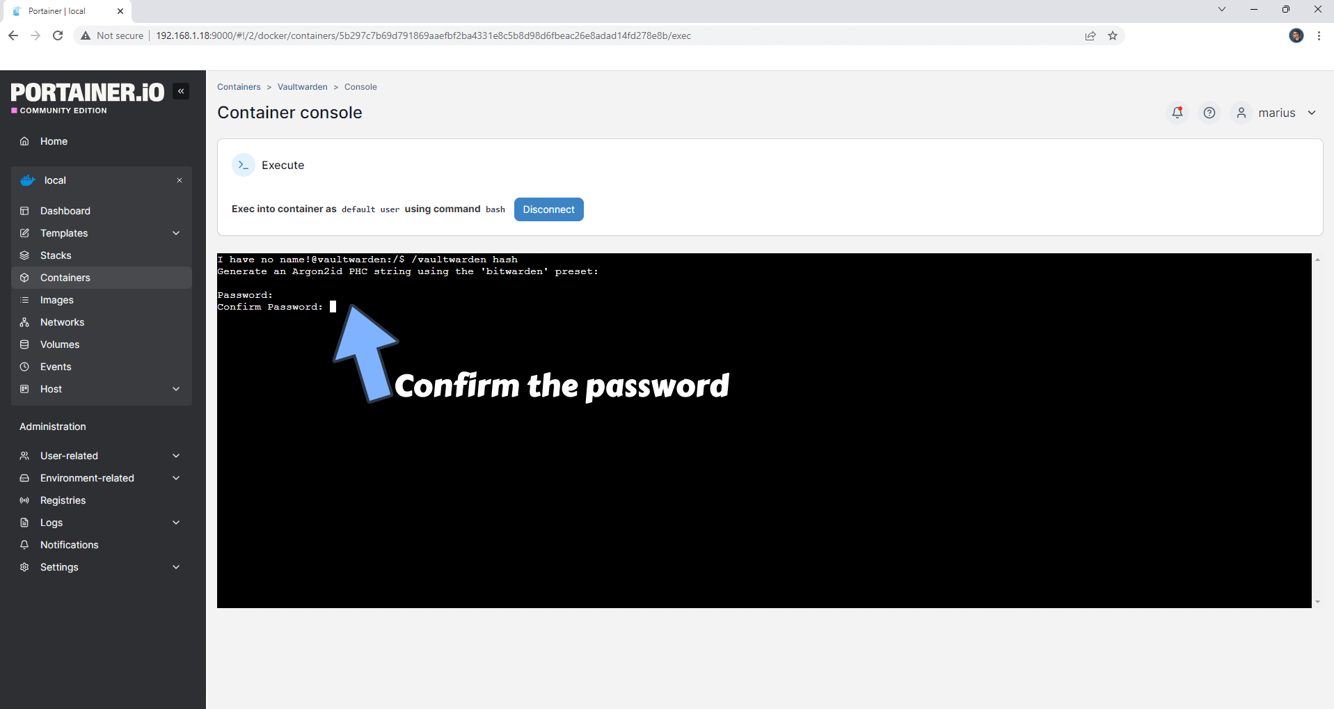 Vaultwarden Portainer Synology NAS Set up 26 new 2028