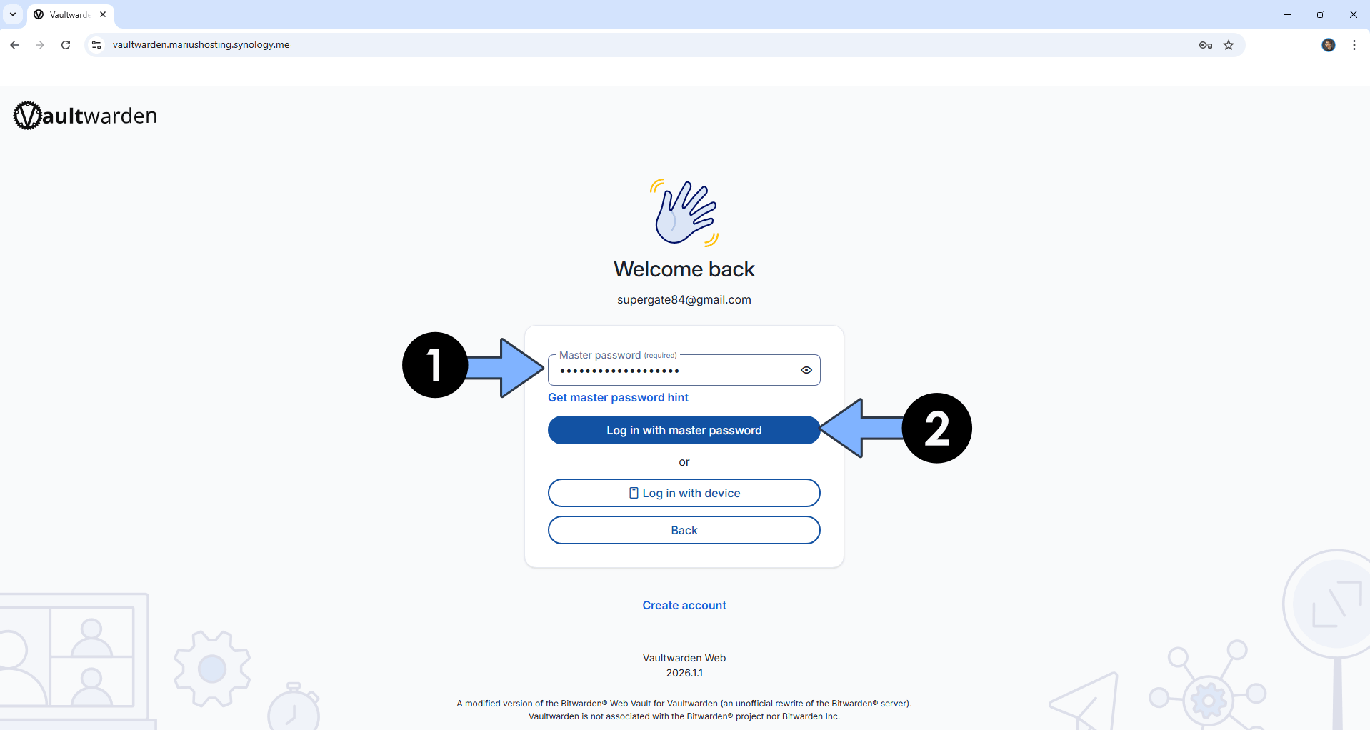 Vaultwarden Synology NAS Set up 18 new 2027